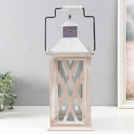 Climber tree "Sea Lantern" shaved white 16.5x16.5x40 cm-4
