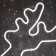 Neon figure "Flying Deer", 70 × 70 cm, 480 LED, 220 V, glow of white