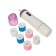 Luazon LMM-007 nail polishing apparatus, 6 nozzles, 2XAA (not included), white
