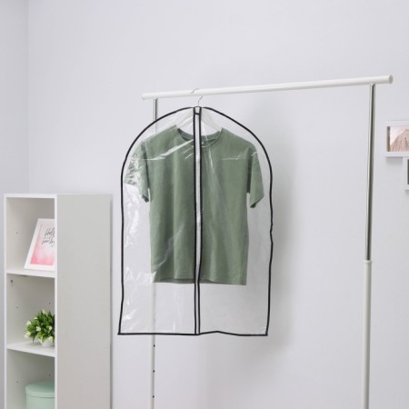 LadOM clothing cover, 60 × 90 cm, PEVA, transparent