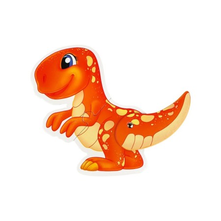 Puzzle "Baby and dinosaurics"-5