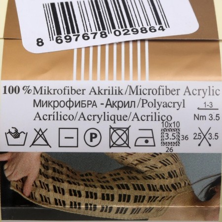 Yarn "Diva" 100% microfiber 350m/100g (622)-3