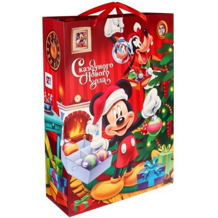 New Year. Gift package, 50x70x19 cm, packaging, Mickey Mouse-2