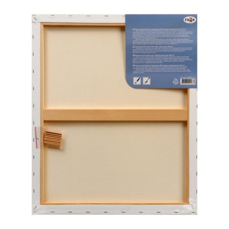 Canvas on the subframe, cotton 100%, acrylic soil, 2 x 50 x 60 cm, 400 g/m2, large grain, gamma "Studio"-1