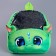 Baby backpack with sequins "Green Dragon", p. 23 × 28 cm