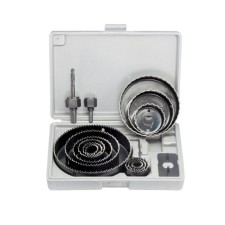 A set of ring saw Matrix, on wood, 19-127 mm, 12 items
