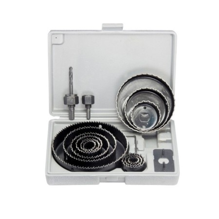 A set of ring saw Matrix, on wood, 19-127 mm, 12 items