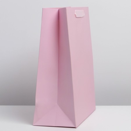 Gift laminated package, packaging, "pink", l 31 x 40 x 11.5 cm-1