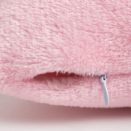 Decorative pillowcase "Ethel", size 40x40 cm, pink, 100% of the p/e-2