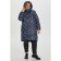 Female coat, size 58, dark blue color