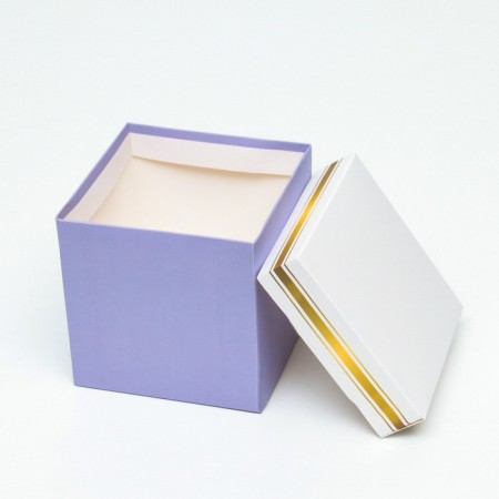 Self -charged purple box 10x10x10 cm-3