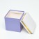 Self -charged purple box 10x10x10 cm