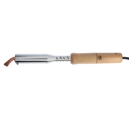 Tundra soldering iron, wooden handle, flat copper sting, 100 watts, 220 B-1