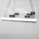 Kang LED lamp of Armstrong format with powerful lighting 200W