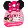 Manicure set. Nail stickers, Minnie Mouse