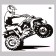 Stick 3D interior quadro 57*52cm