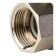 Ballic stout tap, full -pass, 1 ", internal/outer thread, American, butterfly