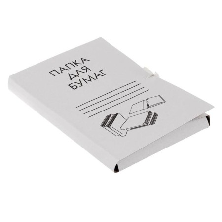 Folder D/Papers A4, on the ties, calligrata, 250 g/m2, up to 200l, white, cardboard nonsense-1