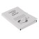 Folder D/Papers A4, on the ties, calligrata, 250 g/m2, up to 200l, white, cardboard nonsense