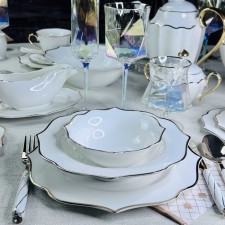 Dining Service Lenardi Magnolia Gold, 45 items