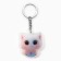 Key keychain holographic "kitten", 4.8 x 4.2 cm