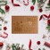 Letter to Santa Claus "New Year" candles, flower
