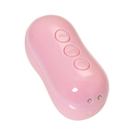 Vacuum-wave contactless stimulator of the Satiffyer Cotton Candy clitoris, silicone, pink color-14