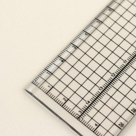 Universal line with a metal edge, 30 × 5 cm-1