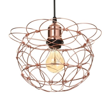 Lamp Bayerlux 1671/1 E27 40W Copper 28x28x30-130 cm-2