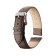 Watch strap, 18 mm, harness 75 mm, larynx 115 mm, genuine leather, brown