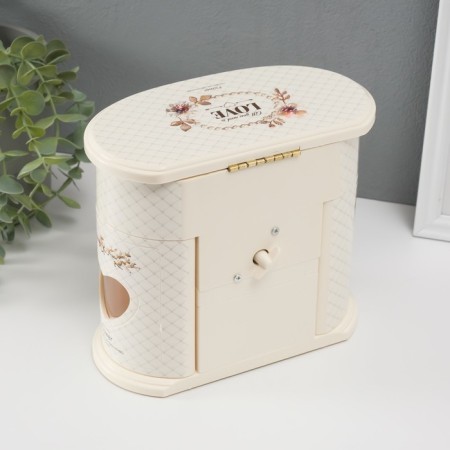 Musical MODE MOTHING COOM "Flower" White 17.5.20x11 cm-4