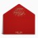 Gift envelope “Happy New Year!”, Bant, software touch, embossing, 19 x 9.2 cm, New Year