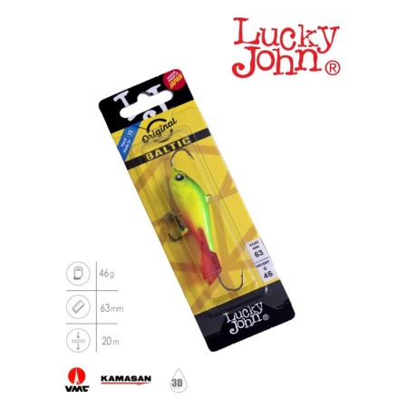 Balancir Lucky John Baltic 6 + tee, 6 cm, color 26rt blister-5