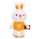 Soft toy-cords "Bunny Cindy", 14 cm