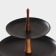 Porcelain dish 2-long Magistro "Galaxy", 19/27 × 22 cm, black color