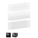 Drywall for vegetables and fruits KitFort KT-1905, 500 W, 6 tiers, black