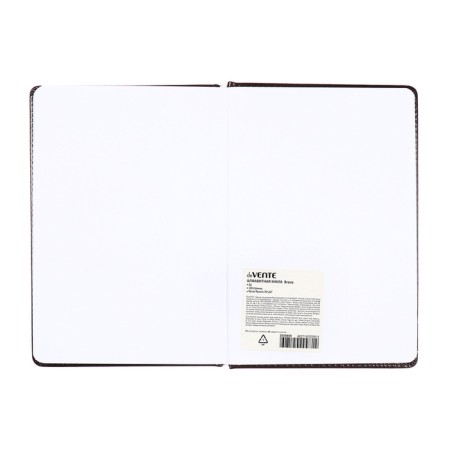 Telephone book A5, 64 sheets Devente.bravo, hard cover of artificial leather, block 70 g/m2, burgundy-8