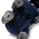 Robot Dog "Duke" IQ Bot, interactive: light and sound effects, on batteries, blue