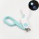 Claw - scissors for animals with LED lantern, blue