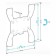 Bracket for LCD TV Holder LCDS-5058 19 "–47", 30 kg, discharge. from the wall 37mm., angle of 10 °