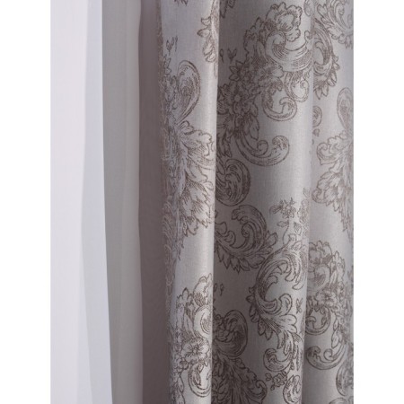 Jacquard Rondo curtains, size 200x270 cm, gray color-2