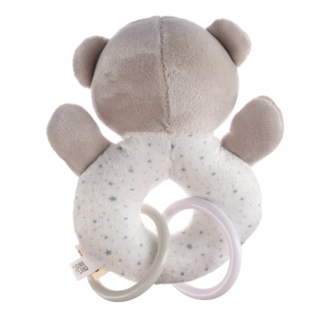 The rattle is soft on the ring "Gray Bear", I crush me-3