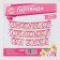 Garland on the tape "Beloved, thanks for the daughter", length 300 cm