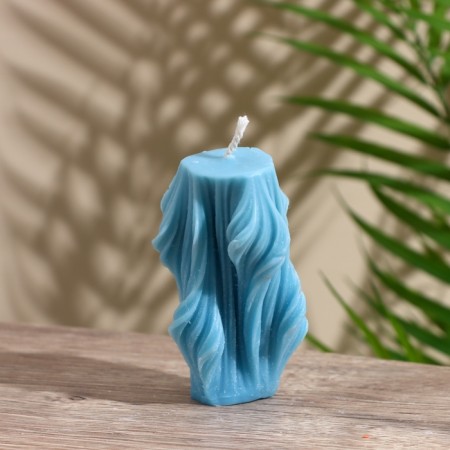 Candle "Voal" 5x5x8 cm, soy wax, mix-3