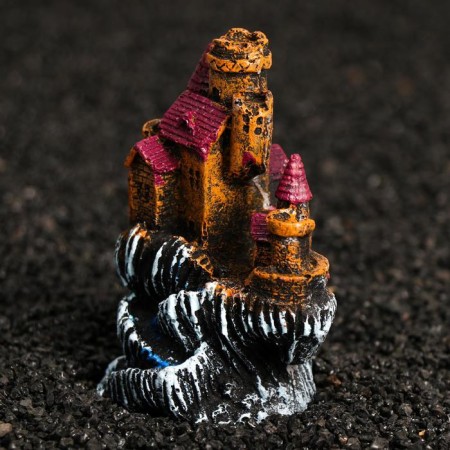 Decor for the Aquarium "Castle", 9 x 6 x 11 cm-3