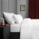 Pasionaria sheet "Soft 1x1", Straip-Satin, size 230x240 cm