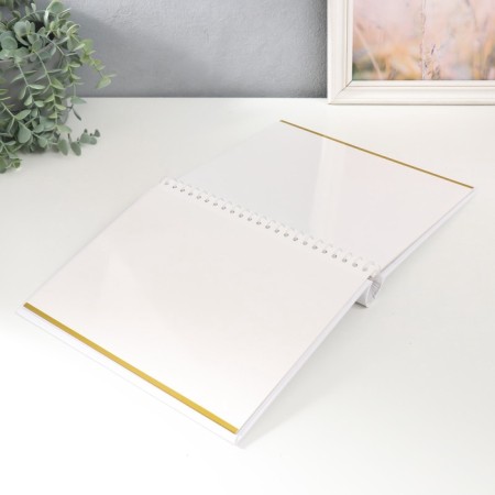Photo album for 10 magnists 23x28 cm, int. spiral "Bright Wedding" July-4
