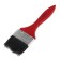 Brush flat scrap, mixed bristles, wooden handle, 2.5 ", 63 mm