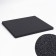 Rectangular sponge, sheet 50 x 50 x 3 cm, gray