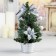 Christmas tree decor "Snow Balls" 20 cm, silver